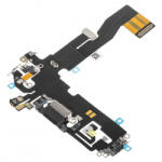 Aftermarket Banda cu Conector Incarcare - Microfon Apple iPhone 12 / 12 Pro, Negru - gsmboutique