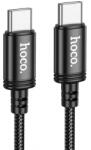 hoco. Cablu Date si Incarcare USB-C - USB-C HOCO X91, 60W, 3m, Negru - gsmboutique