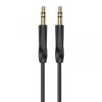 BOROFONE Cablu Audio 3.5mm - 3.5mm Borofone BL16, 1m, Negru - gsmboutique