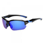 Techsuit Ochelari De Ciclism Unisex Techsuit 9301, Protectie UV, Negri Albastri