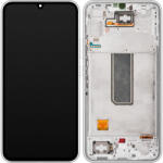 Samsung Display cu Touchscreen Samsung Galaxy A34 A346, cu Rama, Argintiu, Service Pack GH82-31200B (GH82-31201B)