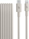 Beats Audio Cablu Date si Incarcare USB-C - Lightning Beats, 1.5m, Bej MDGL4ZM/A (MDGL4ZM/A) - gsmboutique