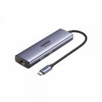UGREEN Hub USB-C UGREEN CM512 (75643), 6in1, Gri - gsmboutique