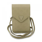 Guess Geanta Universala pentru Telefon, Guess, Grained Peony Triangle, Bej - gsmboutique