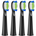Bitvae Capat Rezerva SDD2 pentru Periuta Electrica Bitvae D2, Set 4 bucati, Negru - gsmboutique