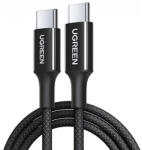 UGREEN Cablu Date si Incarcare USB-C - USB-C UGREEN L502, 100W, 2m, Negru - gsmboutique