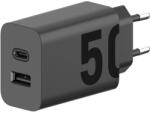 Aftermarket Incarcator Retea Motorola TurboPower 50W, MC502, port Dual USB (Type-C + USB-A)