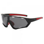 Techsuit Ochelari De Ciclism Unisex Techsuit 9330, Negri Rosii