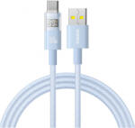 Baseus Cablu Date si Incarcare USB-A - USB-C Baseus Display 2, 100W, 2m, Albastru P10382701311-01 (P10382701311-01) - gsmboutique