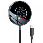 YESIDO Incarcator Retea Wireless Yesido DS28 Display, 15W, 1.67A, Negru - gsmboutique