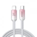 JOYROOM Cablu Date si Incarcare USB-C - Lightning Joyroom S-A42, 30W, 1.2m, Alb - gsmboutique
