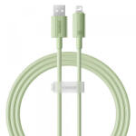 Baseus Cablu Date si Incarcare USB-A - Lightning Baseus Habitat, 18W, 2m, Verde P10360200631-01 - gsmboutique
