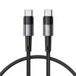 Tech-Protect Cablu Date si Incarcare USB-C - USB-C Tech-Protect Ultraboost, 100W, 0.25m, Gri - gsmboutique