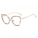 Techsuit Ochelari De Calculator Dama Techsuit F95597-C13, Anti-Blue Light, Crem Maro - gsmboutique