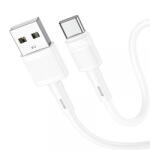 hoco. Cablu Date si Incarcare USB-A - USB-C HOCO X83 Victory, 20W, 1m, Alb - gsmboutique