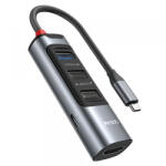 YESIDO Hub USB-C Yesido HB22, 5in1, Gri - gsmboutique