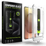 Techsuit Folie de protectie Ecran Techsuit TitanGlass CrystalHD pentru Samsung Galaxy S25 Ultra S938, Sticla Securizata, Full Glue - gsmboutique