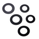Aftermarket Geam Camera Spate Samsung Galaxy A23 5G A236 / A23 A235, Blitz + Depth + Macro + UltraWide + Wide, Negru - gsmboutique