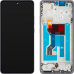 Motorola Display cu Touchscreen Motorola Moto G86, cu Rama, Mov (Cosmic Sky), Service Pack 5D68C30475 (5D68C30475)