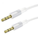 BOROFONE Cablu Audio 3.5mm - 3.5mm Borofone BL19 Creator, 1m, Alb - gsmboutique