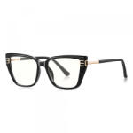 Techsuit Ochelari De Calculator Dama Techsuit 2275, Anti-Blue Light, Negri Aurii - gsmboutique