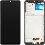 MP Display cu Touchscreen MP compatibil cu Samsung Galaxy A42 5G A426, cu Rama, Versiune OLED, Negru - gsmboutique
