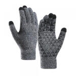Iwarm Manusi De Iarna Tactile Iwarm ST0018, Marime 23cm, Negre Gri - gsmboutique