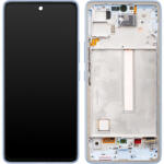 Samsung Display cu Touchscreen Samsung Galaxy A53 5G A536, cu Rama, Albastru, Service Pack GH82-28024C (GH97-28025C)