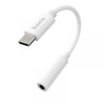 hoco. Adaptor Audio USB-C - 3.5mm HOCO LS30, Alb