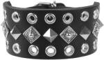 Leather & steel fashion гривна LEATHER & STEEL FASHION - Pyramids and Rings - LSF1 158