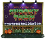  Lemax spookytown sign Spooky Town 2020