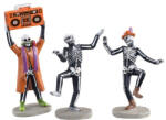  Lemax jitterbones dance party s/3 Spooky Town 2022
