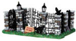  Lemax spooky iron gate and fence s/5 Spooky Town 2013