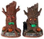 Lemax haunted tree trunks, set of 2 Spooky Town 2023