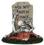  Lemax escape from a grave Spooky Town 2017
