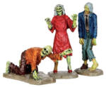  Lemax walking zombies Spooky Town
