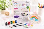 Alinturi Atelier Kit Creativ , Tavita Ceramica Nor pentru Pictat