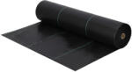 Brius Folie agrotextil, mulcire, antiburuieni, filtru UV, 50 x 1.1metri, 135g m2, negru (AG-0047)