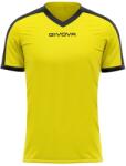 Givova Revolution tricou galben-negru 0710 XS (revolution0710)