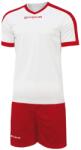 Givova Kit Revolution echipament alb-roșu 0312 S (revolution0312)