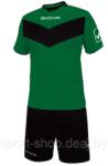Givova Kit Vittoria echipament verde-negru S (KITT04)