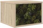vidaXL Noptiera suspendata ELBURG Stejar Sonoma 36 x 33 x 25 cm GartenMobel Dekor (8007445)