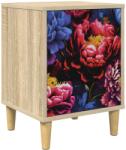vidaXL Dulap de noapte KIEL Stejar Sonoma 36 x 33 x 50 cm GartenMobel Dekor (8007217)