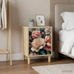 vidaXL Dulap de noapte BORNE 2 buc. Stejar Sonoma 36 x 33 x 50 cm GartenMobel Dekor (8007204)