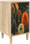 vidaXL Dulap de noapte ZAANDAM Stejar Sonoma 36 x 33 x 60 cm GartenMobel Dekor (8007291)