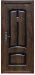 NOVO DOORS Usa metalica de exterior cu izolatie si vizor Novo Doors ND6001 , deschidere stanga dreapta, 1 yala, dimensiuni multiple, tabla 0.5 mm, balamale si clanta incluse, toc de 7 centimetri, pentru case (Se