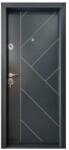 NOVO DOORS Usa metalica de exterior cu izolatie si vizor Novo Doors NDC04 , deschidere stanga dreapta, 1 yala, dimensiuni multiple, tabla 1.2 mm, balamale si clanta incluse, toc de 7 centimetri, pentru case (Sen