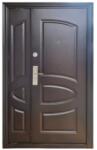 NOVO DOORS Usa metalica dubla de exterior cu izolatie si vizor Novo Doors ND5002 , deschidere stanga dreapta, 1 yala, dimensiuni multiple, tabla 0.7 mm, balamale si clanta incluse, toc de 7 centimetri, pentru ca