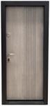 NOVO DOORS Usa metalica de apartament cu izolatie si vizor Novo Doors First Class NDS32, Deschidere Stanga Dreapta, Dimensiune 200X88 cm, Tabla 1.2 mm, Kit complet, Gri deschis (Sens deschidere: Dreapta) (NDS32G