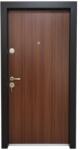 NOVO DOORS Usa metalica de exterior cu izolatie si vizor Novo Doors NDS305 Din compozit, 2 yale, Kit complet, Pentru case, Nuc (Dimensiune: 88 cm, Sens deschidere: Stanga) (NDS305NUC88ORST)